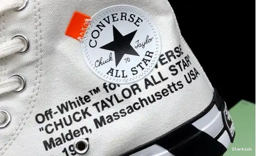 Black O-W White 2.0 Converse 163892C X 0531